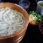 伊予製麺 - 釜揚げうどん大(伊予の日(14日)価格で税込190円！)