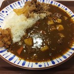 Sukiya Kokubunji Honta Ten - 牛あいがけカレー 650円