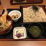 Suzukawa Ya Hamamatsu Ten - ミニ天丼とざるそば