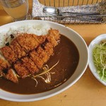 洋風食堂 アオキヤ - ランチのカツカレー