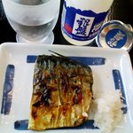 五半屋 - 2日目。2nd.ラウンド「さば塩焼き」200円也。