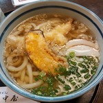 Teuchi Udon Tanakaya - 天ぷらうどん【2018.1】