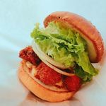 FRESHNESS BURGER Azabu Juban Ten - 期間限定、オイスターバーガー ¥518