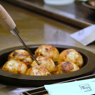 屋台のたこ焼きセット♪自分で上手く焼けるかなぁ(笑)