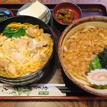 Omura - A) 親子丼セット ¥850