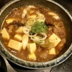 そば酒房はなわ - 牛スジ煮込み