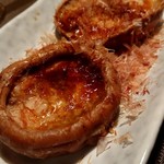 Teppanyaki to Osake no Omise Kiraku - しいたけバター焼き500円