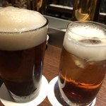 Highball Bar Shinsaibashi 1923 - コーヒーフレーバーのハイボール。漬け込みとドリップハイボール