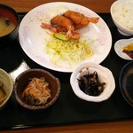 Aji Kobo En - 海老フライ定食７００円