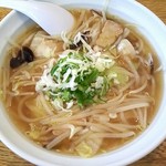 Furano Ramen Hanamichi - とろみ野菜醤油♬熱々ﾃﾞｽ(*^^)v