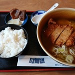 Hara - カツカレーラーメン ライス小