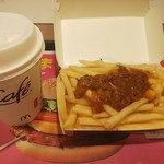 マクドナルド - カケテミーヨ チーズポロネーゼ、カフェラテM