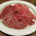 焼肉 鶯谷園 - 特上ロース