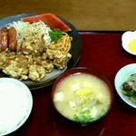 市場食堂けんちゃん - からあげ定食