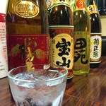 Den - 店主オススメ焼酎そろえてます