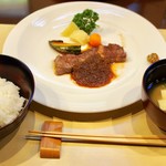 欧風懐石秋子想 - ご飯　お味噌汁　ご法要懐石4000円