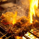 Aburi Masenka - 炭火で豪快に焼きますので、焼きたてアツアツをご提供致します。