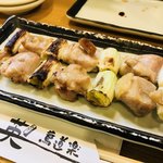 鳥道楽英 - ネギマ。金串。