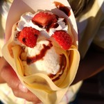 Crazy Crapes Toki Puremiamuautoretto Ten - いちごチョコバニラ