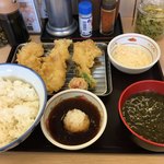 Ten-don Tempura Honpo San Ten Sakai Toyoda Ten - タルタル鶏天ぷら定食790円