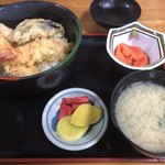 食堂さとう - 天丼定食 ¥950  