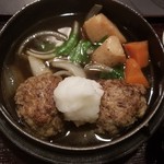 しゃぶしゃぶ・日本料理 兼久 - 自家製 和風はんばーぐ膳（ランチ）