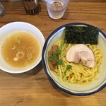 まるにぼ - 塩つけ麺(大盛)/890円