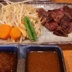 STEAK HOUSE SATOU Kichijoji - 松坂牛サイコロステーキ（２１００円）