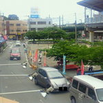 Keirin - お店入り口からの景色