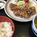 麺処照和 - 料理写真:唐揚げ定食