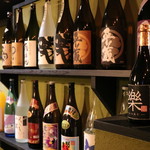 Shunsai Sake BAR Gaku - 厳選した焼酎、日本酒、果実酒も豊富に取り揃えております