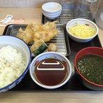 Ten-don Tempura Honpo San Ten Sakai Toyoda Ten - チーズ鶏天定食790円