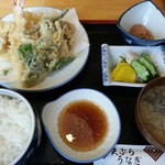 Kappou Kawamata - 天ぷら定食1080円