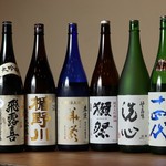 Toridokoro Shin - 日本酒好きにはたまらない☆その日店長オススメの日本酒が並びます♪