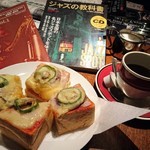 Octet - ピザトースト  コーヒーもついて 880円