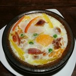 グラシアス - 料理写真:卵のオーブン焼きフラメンコ風