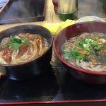 こがね - カツ丼(大)とそば