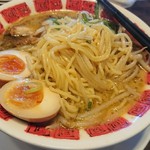 Bamiyan Kamagaya Daibutsu Ekimae Ten - 麺はこんな感じ(未食)