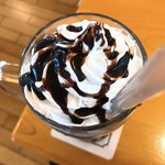 Komeda Coffee Ten Kofu Showa Ten - ジェリコ カフェモカ上から