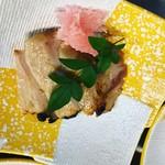 酒菜　葉がくれ - 地鶏の香り焼き