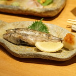 酒庵 田なか - メヒカリの塩焼き