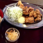 Fujiyama Dragon Takamatsu Ten - 鶏の唐揚げ定食(並) 500円