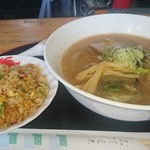 Habi - ミニチャーハンセット (味噌ラーメン)