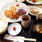 Shinsen Ichiba Platz Chuo Chicchana Restaurant - もりもりランチ　700円　サービスのコーヒーをアイスにして50円プラス