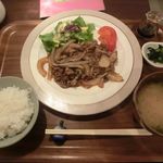 Kitchen Nanohana - 焼肉定食　2018.03.28