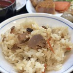 Nishitetsu Inn Kochi Harimayabashi - 朝食バイキング(\720)　かつお飯