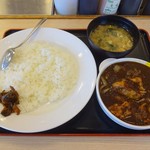 Matsuya Yamato Shibuya Ten - ごろごろチキンカレー大盛野菜セット