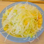 Matsuya Yamato Shibuya Ten - ごろごろチキンカレー大盛野菜セット(サラダ)