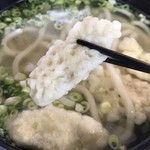 Shichifuku Udon - ごぼう天は衣厚です