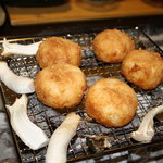 Hijiori Onsen Yuyado Motokawarayu - 閉めの焼きおにぎり